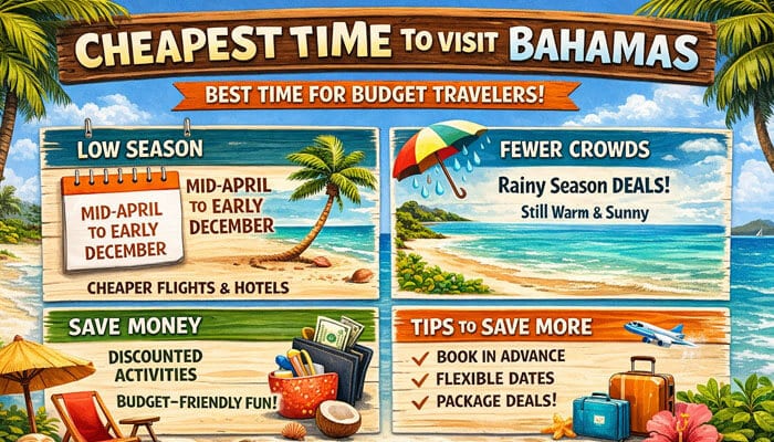 Cheapest Time to Visit the Bahamas - Food Fun Trip - FoodFunTrip