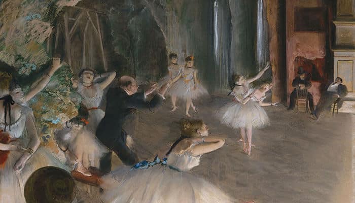 Degas Ballet Dancers Collection - Food Fun Trip - FoodFunTrip Musée d'Orsay ballet painting by Edgar Degas featuring graceful ballerinas rehearsing backstage, showcasing Impressionist artistry, Parisian cultural heritage, and the museum’s world-famous collection of 19th-century masterpieces.