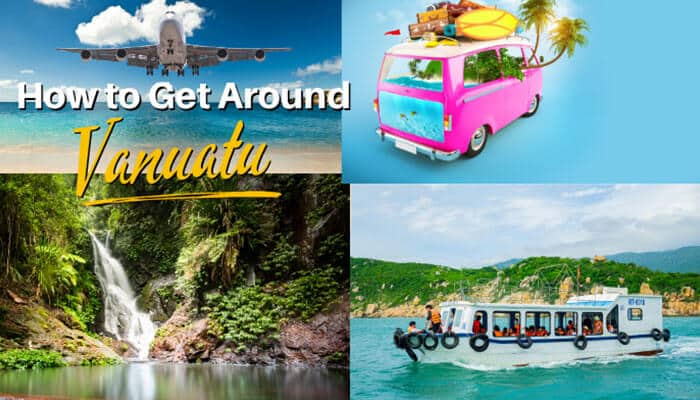 How to Get Around Vanuatu - Food Fun Trip - FoodFunTrip What to Do in Vanuatu – transportation guide featuring domestic flights, local minibuses, scenic boat ferries, and lush island landscapes, highlighting the best ways to explore Port Vila, Espiritu Santo, Tanna, and Vanuatu's tropical attractions.